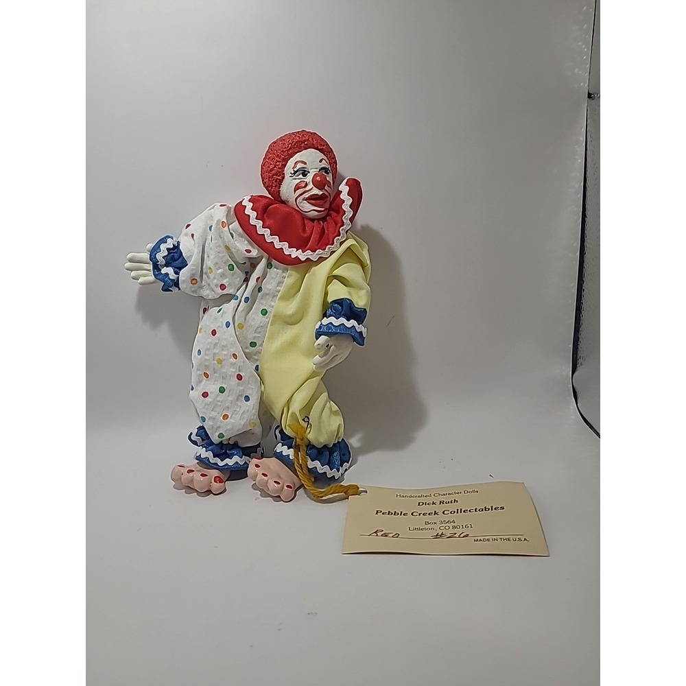 Vinage 1985 Pebble Creek‎ Collectible Porcelain Clown